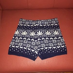 Sweater shorts